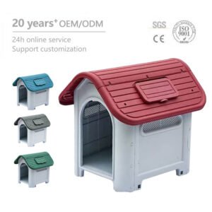 large plastic dog house