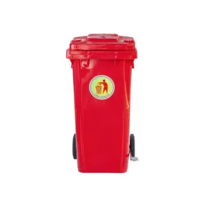 HDPE Plastic Foot Pedal Trash Can