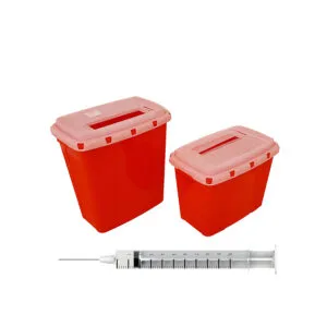 Multi-capacity Sharps Container for Hospital