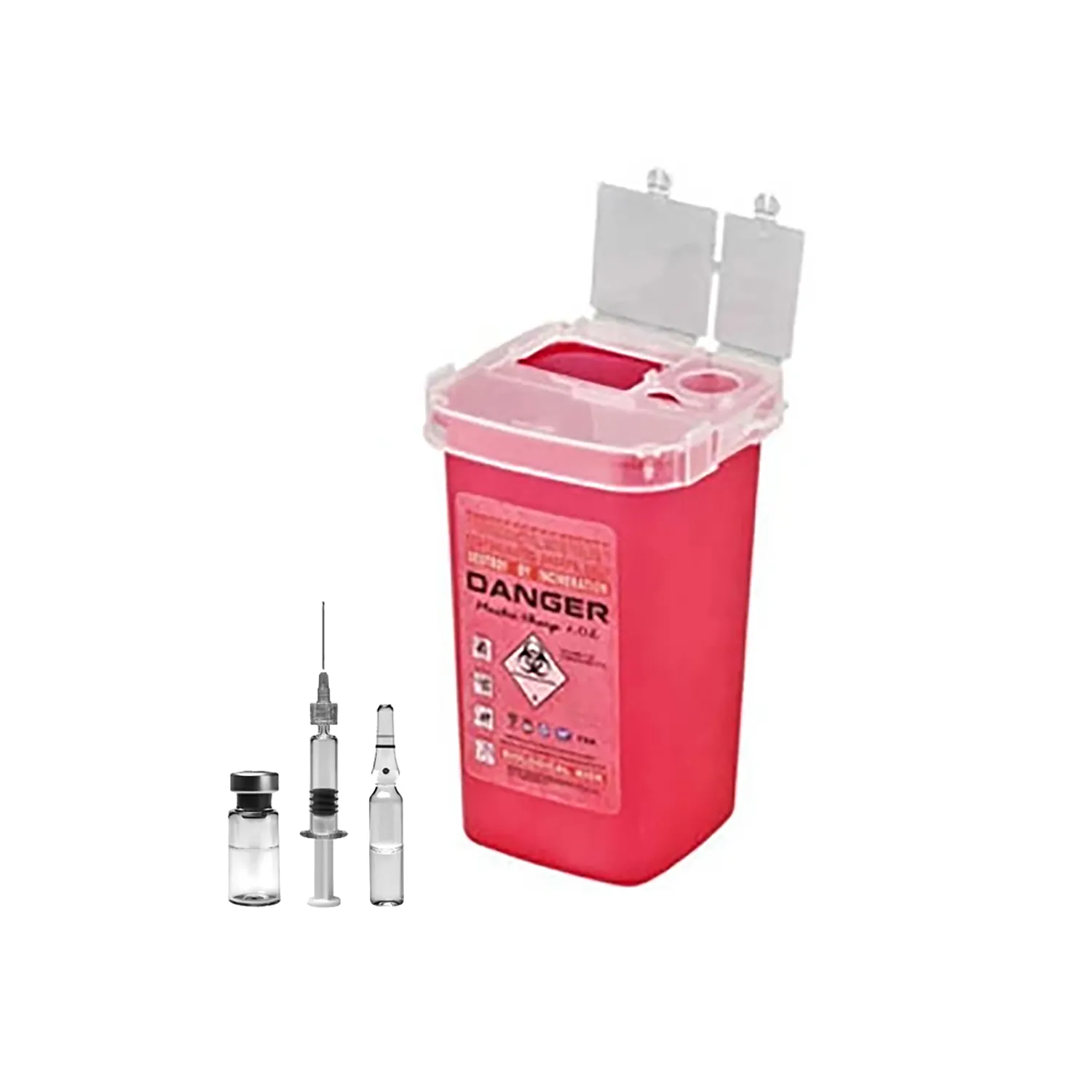 Professional 5 Quart sharps container​