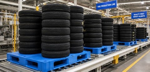 heavy duty plastic pallets