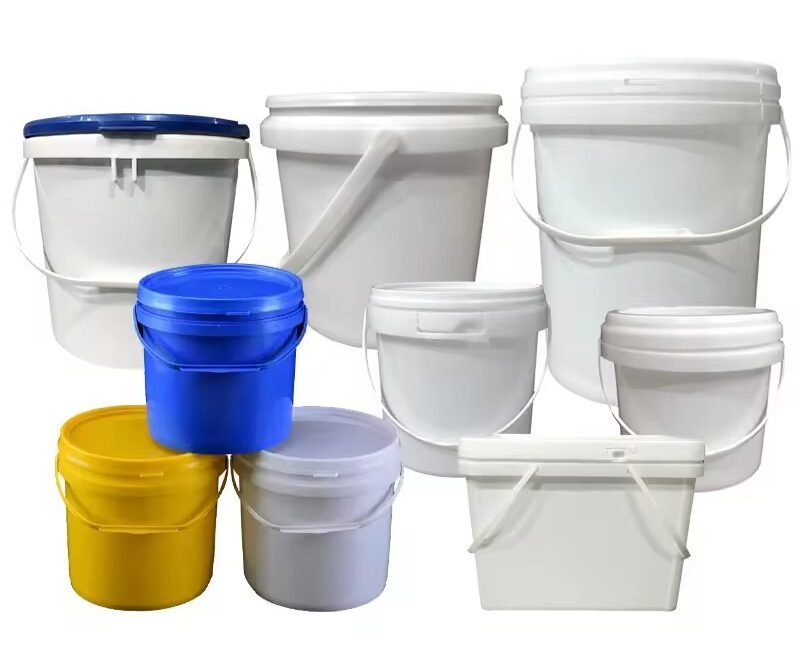 plastic buckets