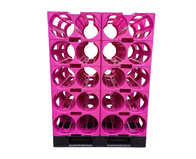 5 gallon stackable water bottle storage rack