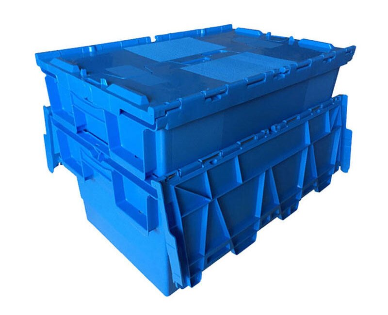 plastic moving boxes